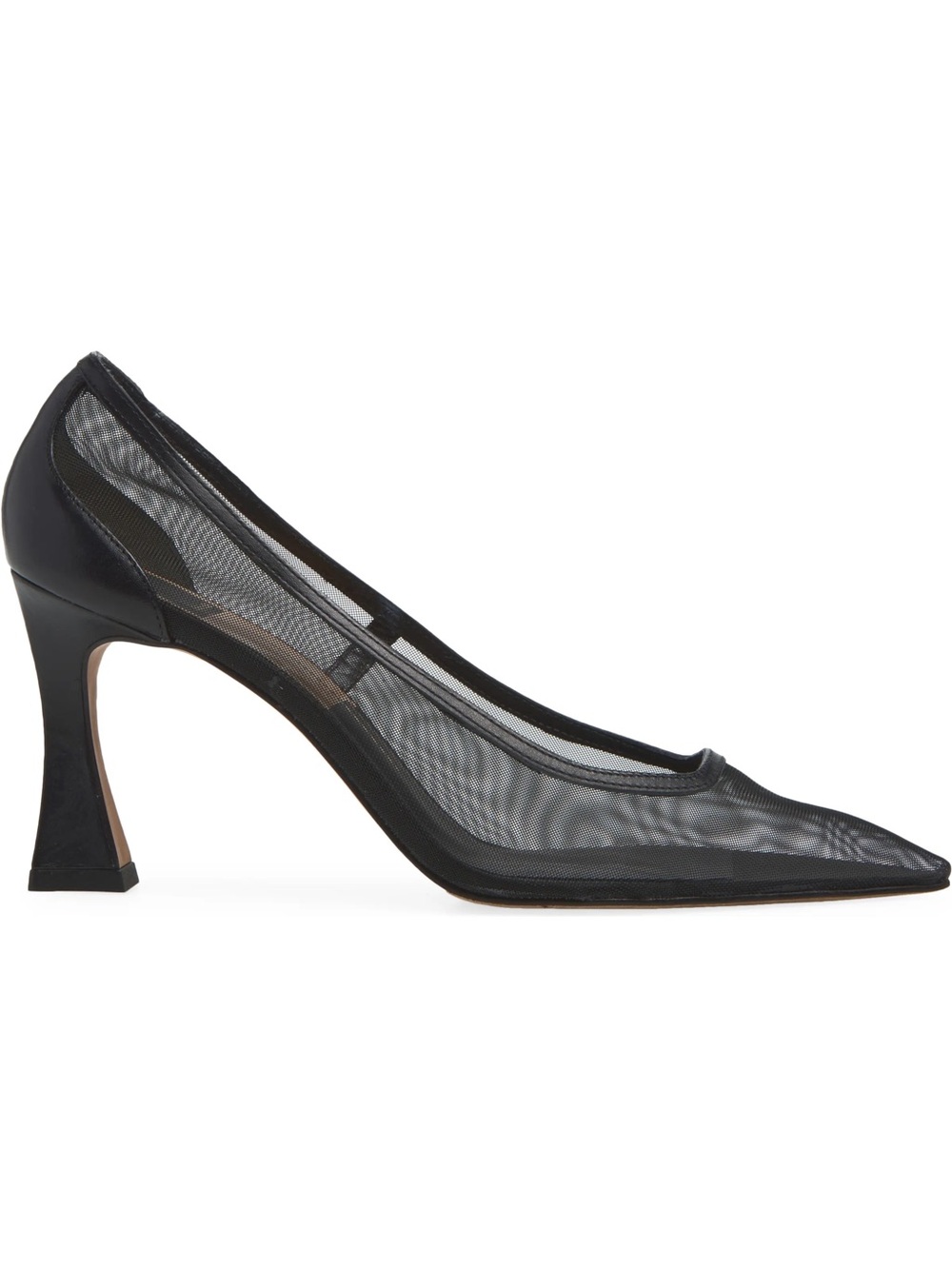 Dolce Vita Black Mesh Heel